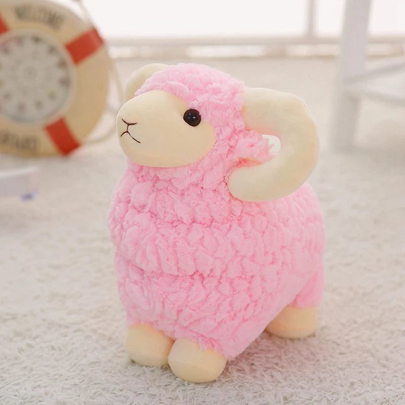 Plushie Realistic Sheep, Four Colors, 8-20" | 20-50 cm