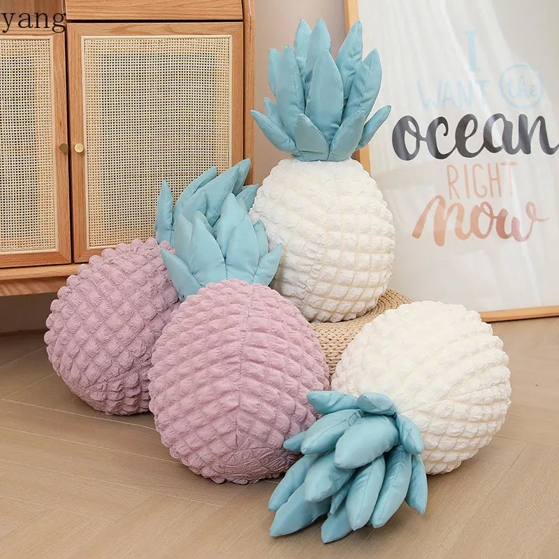 Grande Decorazione Peluche Ananas Simulazione, 20" | 50 centimetri