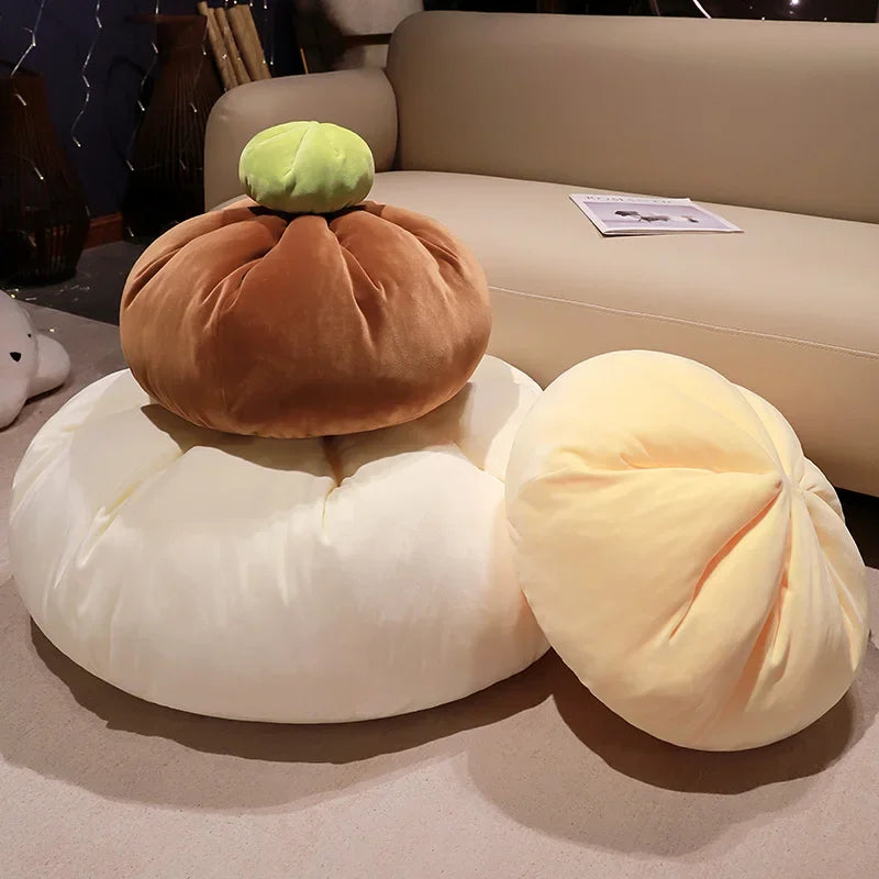 Baozi Steamed Bun Plush Pillow, 6-28" | 15-70 cm