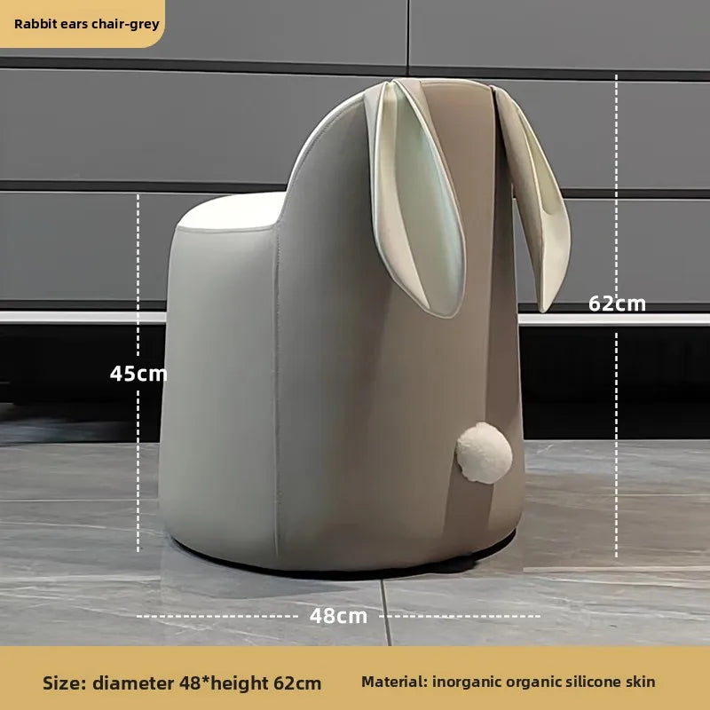 Kunstleder Kaninchenstuhl, Acht Farben