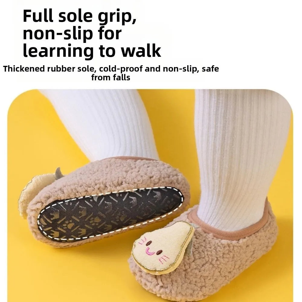 Cartoon Floor Slipper Socks for Toddlers – Anti-Slip Walking Shoes