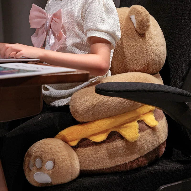 Honeypot Bear Plush Slipper Chair – Cozy & Adorable Seating for Kids!