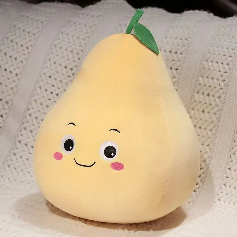 Kawaii Simulation Fruit Plushies ā Apple, Watermelon & More, 4-12" | 10-30 cm