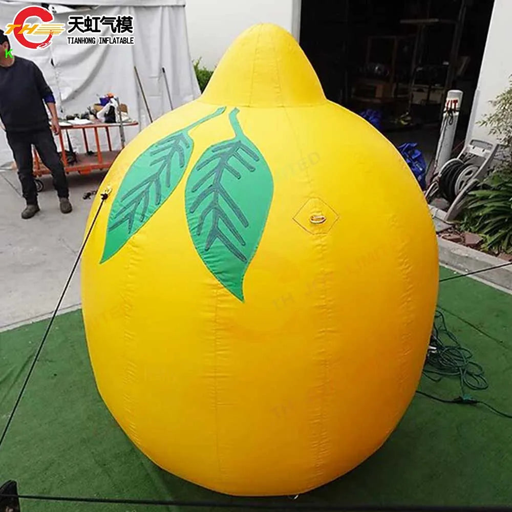 Limone Gonfiabile Gigante – Decorazione per Eventi Personalizzabile