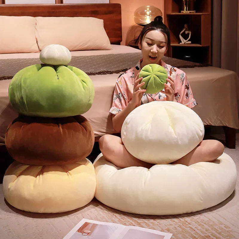 Baozi Steamed Bun Plush Pillow, 6-28" | 15-70 cm