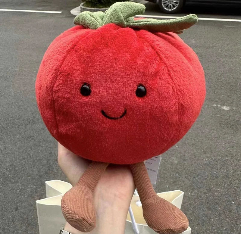 Tomato Plushie, 9" | 24 cm