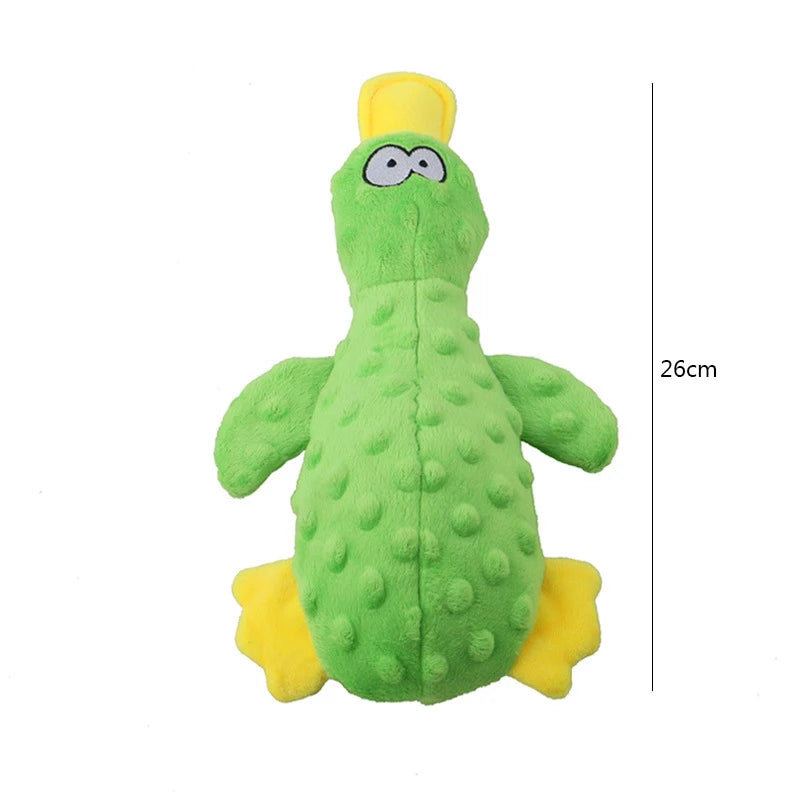 Plushie Mallard Duck Dog Squeaky Chew Toy, 12-14" | 30-34 cm