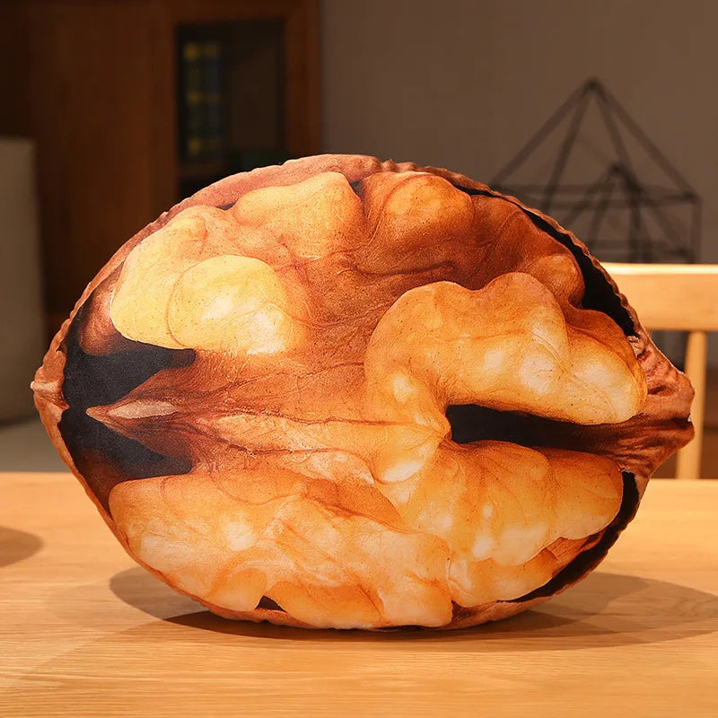 Cuscino a forma di noce realistica, 16-22" | 40-55 centimetri
