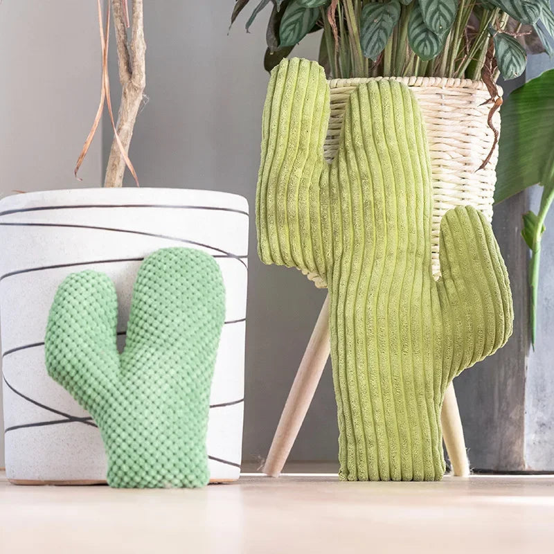 Giocattolo in peluche a forma di cactus Saguaro con catnip per gatti, 9-18" | 24-46 centimetri