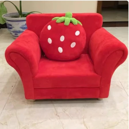 Erdbeertraum Kinder-Couch-Set - Vier Farben