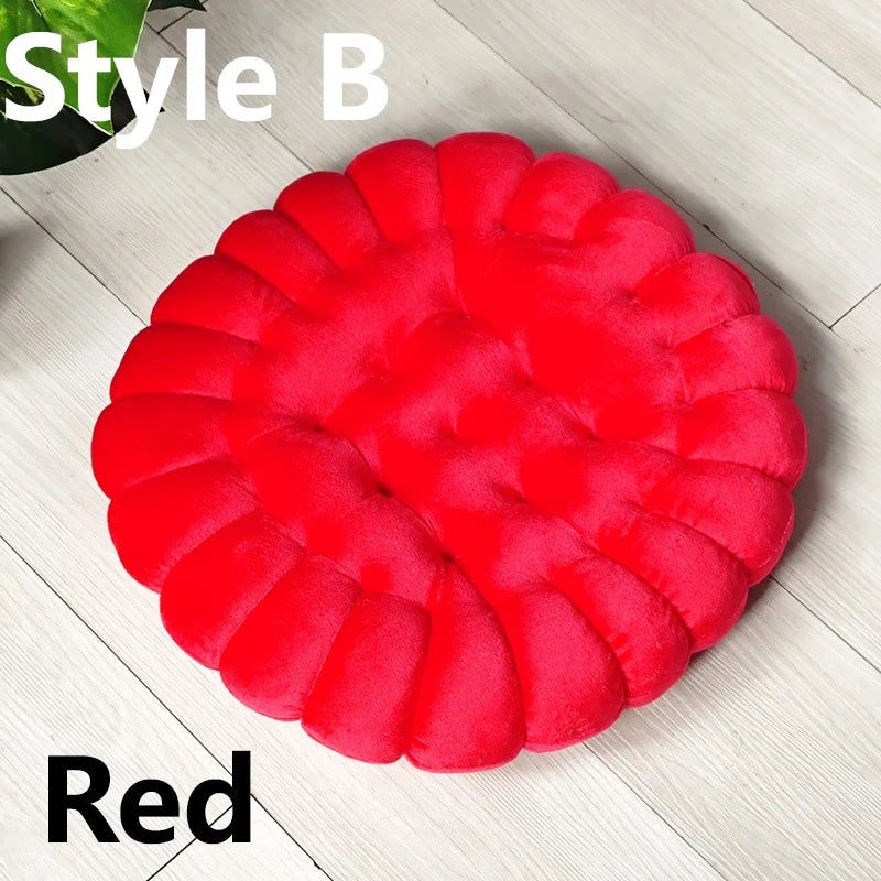 Cojín de Asiento Biscuit de Peluche - 8 Estilos, 18-22" | 45-55 centímetros