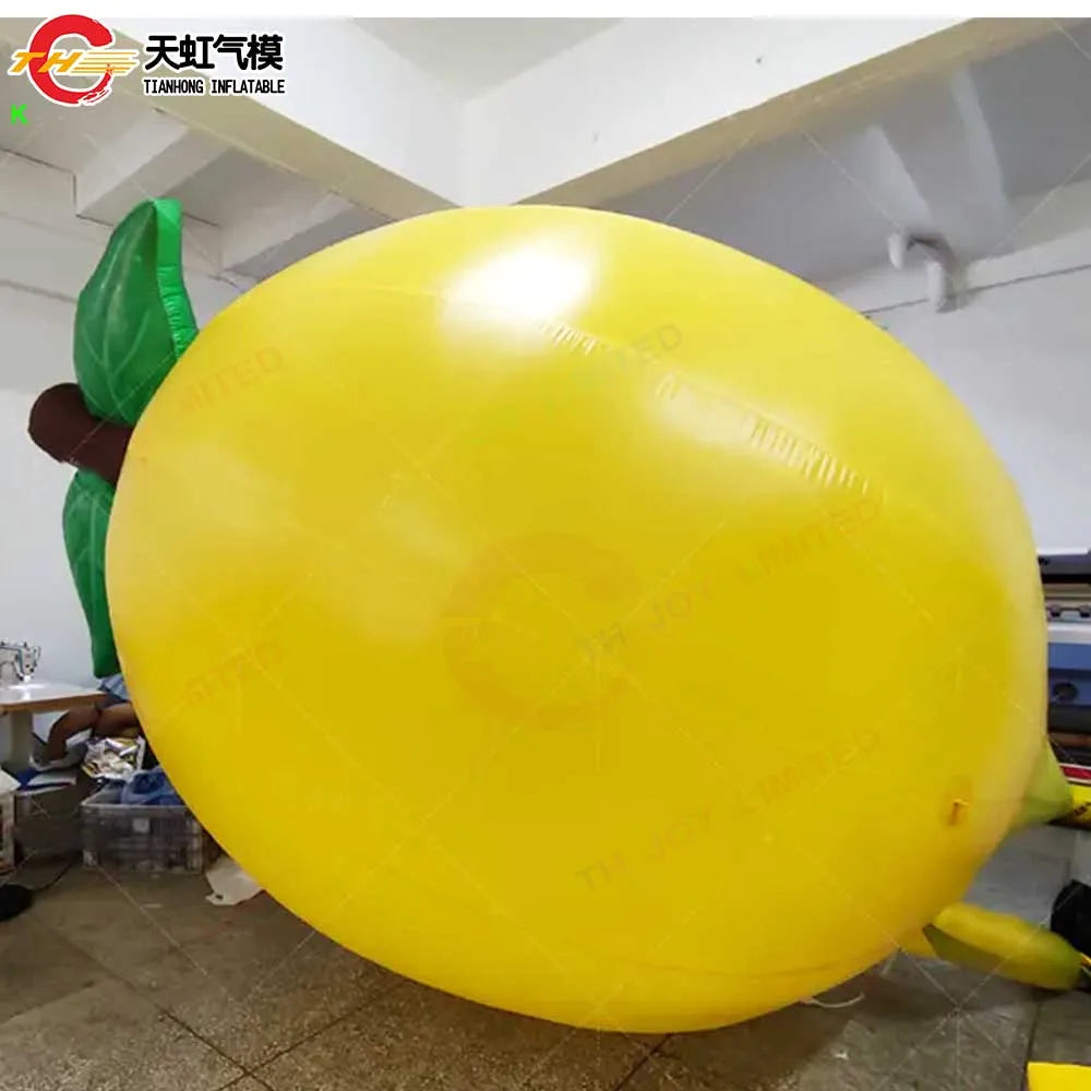 Giant Inflatable Lemon - up to 6m/19 ft tall - Lawn Decoration