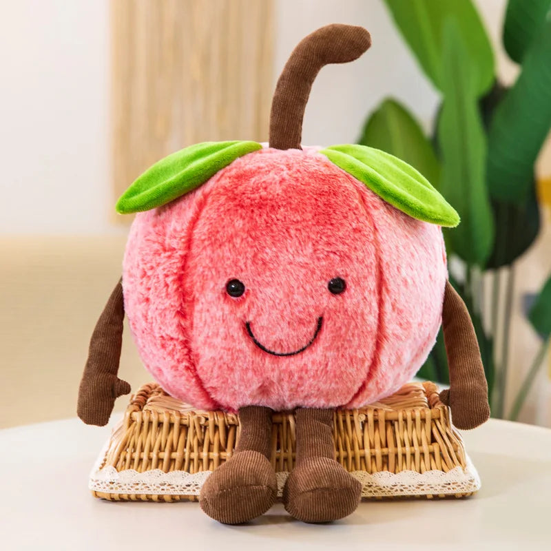 Cartoon-Wassermelonenkeil-Plüschspielzeug, 11-16" | 28-40 cm