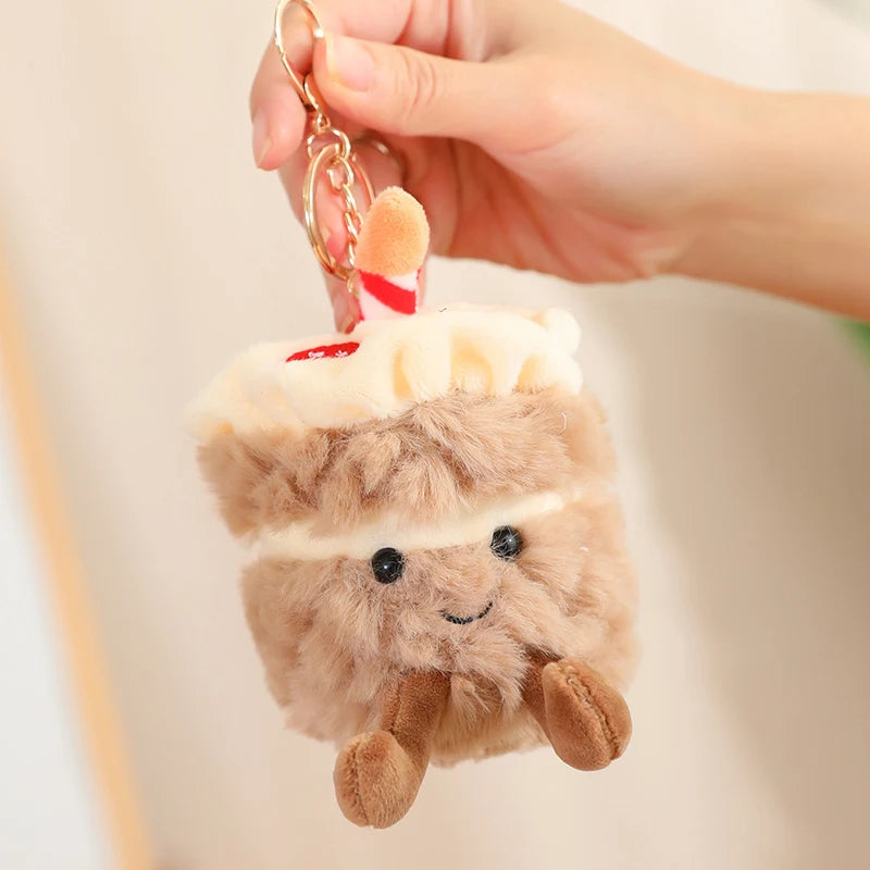 Breakfast Food Plush Doll Set – Kawaii Egg Toast & Bread Cartoon Toys