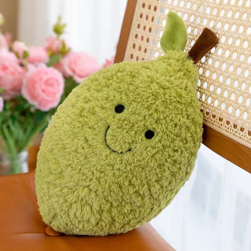 Peluches Fruits & Légumes Fuzzy, 9 Variétés, 6-11" | 16-28 cm