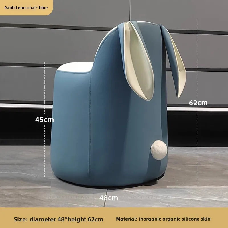 Kunstleder Kaninchenstuhl, Acht Farben