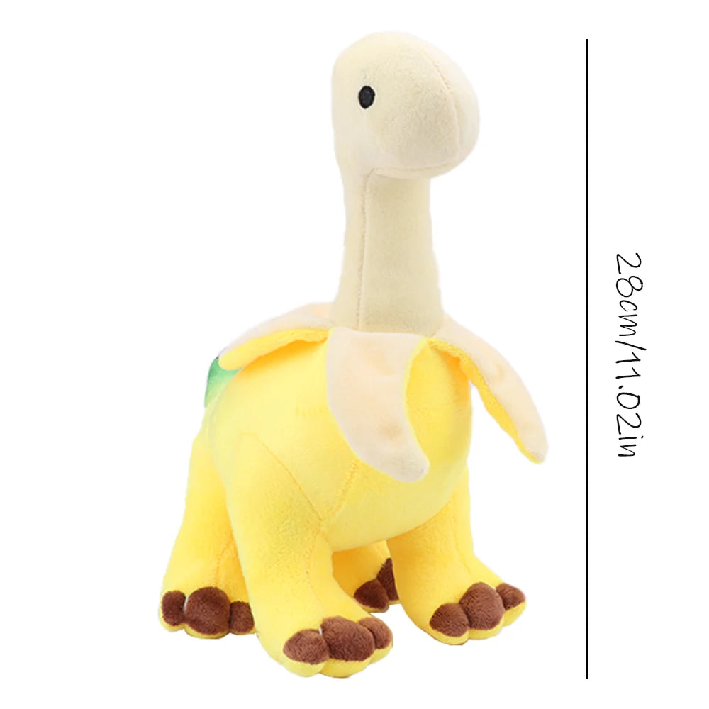 Animale di peluche dinosauro banana, 11" | 28 centimetri