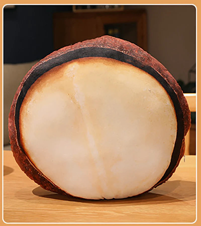 Cuscino a forma di noce realistica, 16-22" | 40-55 centimetri
