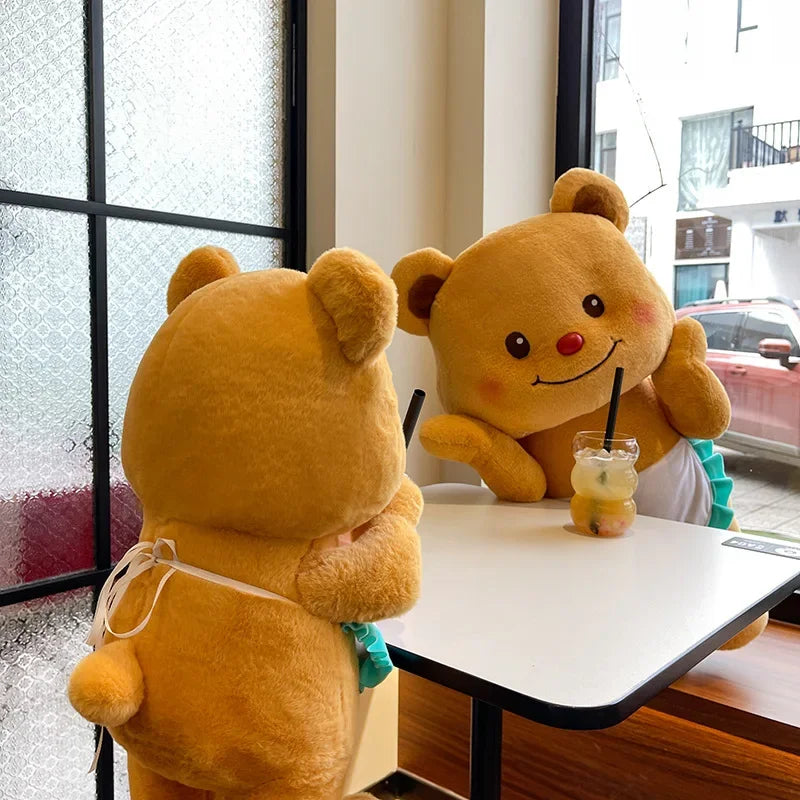 Peluche de Olla de Miel con Animal de Peluche de Oso