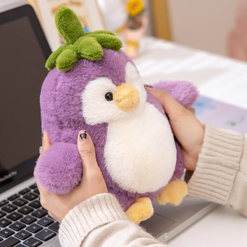 Eggplant Penguin Plushie, 10-24" | 25-60 cm