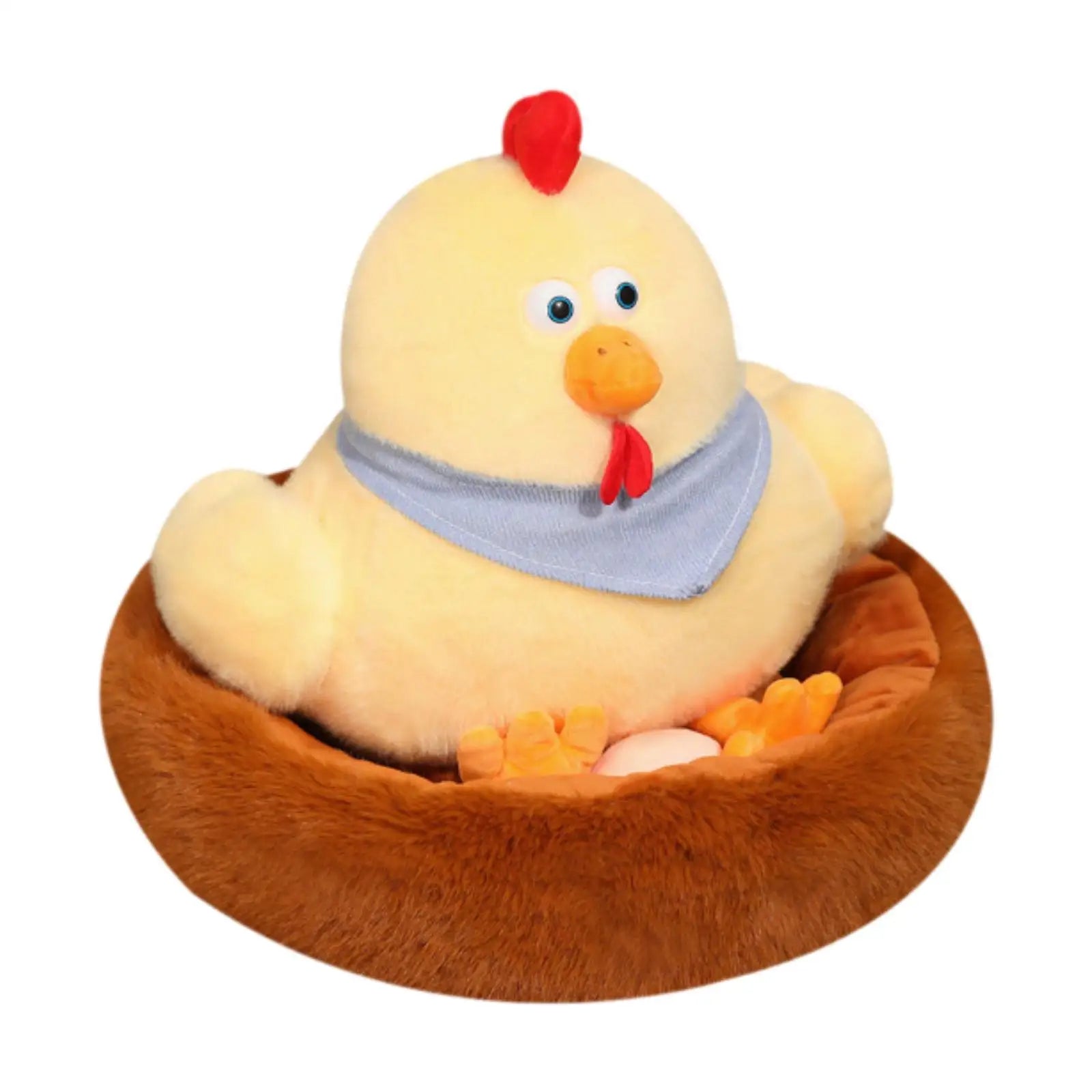 Hen & Nest Plushie Set, 12-15" | 30-38 cm