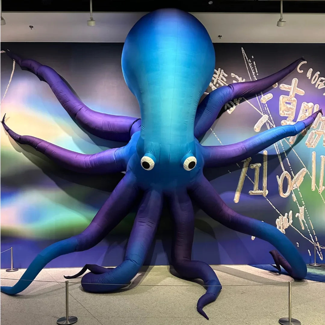 Octopus Gonflable Géant – Décoration Événementielle et de Jardin Surdimensionnée