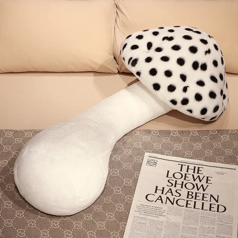 Coussin corporel en peluche Jumbo Champignon : Cinq couleurs, 2,6-4,3'' | 80-130 cm