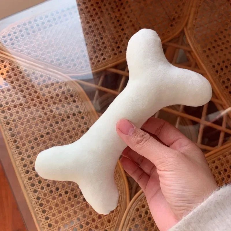 Dog Bone Chew Toy Plushie, 6-16" | 15-40 cm plush toy – – – Image 3 | Plushie Produce