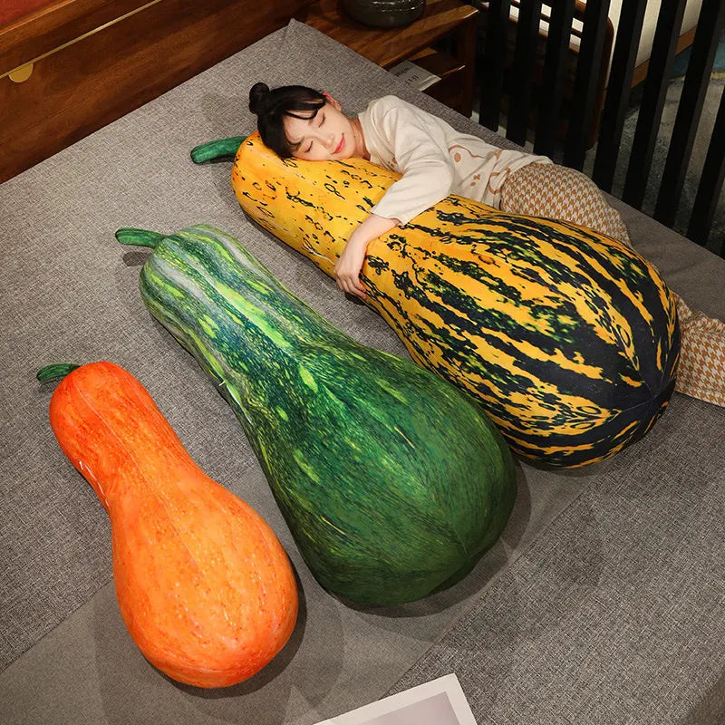 Giant Realistic Gourd Plushie, 47" | 120 cm plush toy – – – Image 2 | Plushie Produce