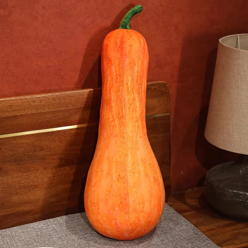 Giant Realistic Gourd Plushie, 47" | 120 cm plush toy – – Orange – Image 9 | Plushie Produce