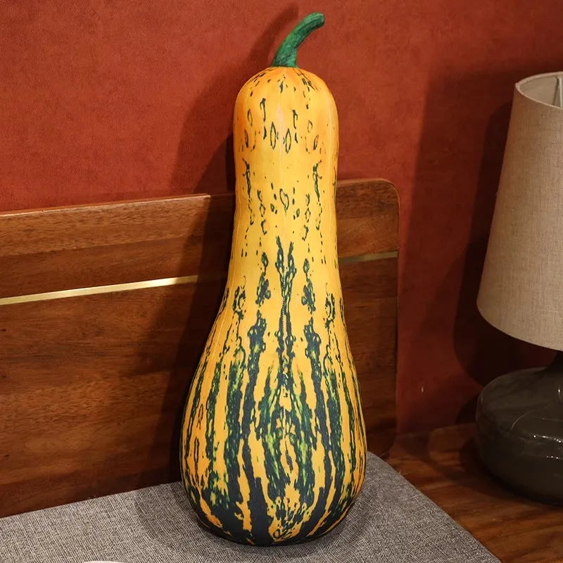 Giant Realistic Gourd Plushie, 47" | 120 cm plush toy – – Yellow – Image 8 | Plushie Produce