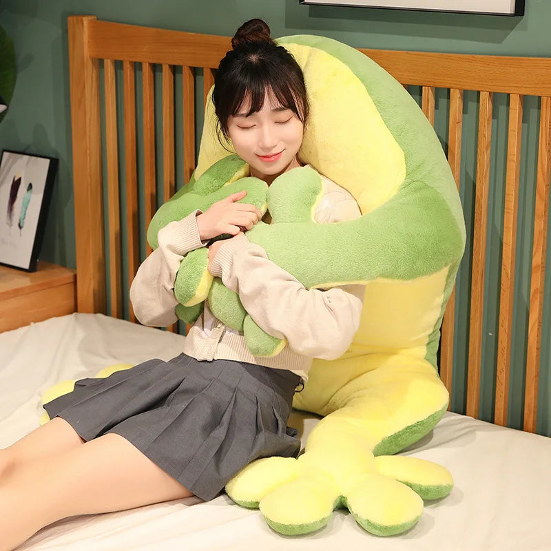 Jumbo Plush Frog, 24-39" | 60-100 cm plush toy – – – Image 5 | Plushie Produce