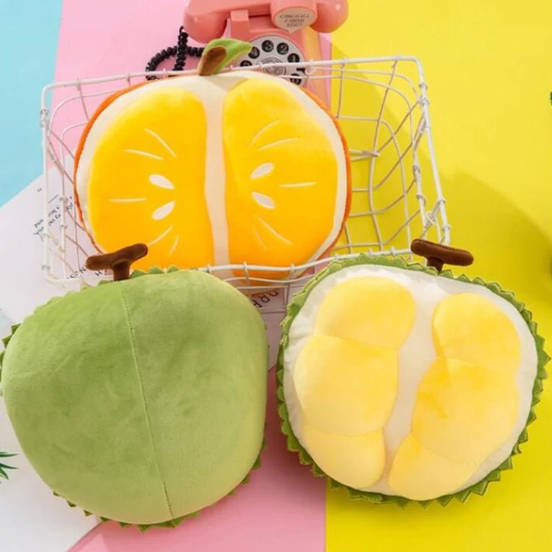 Plushie Lifelike Sliced Orange, 10" | 25 cm plush toy – – – Image 4 | Plushie Produce