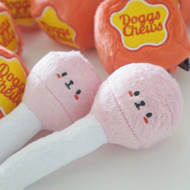 Plushie Lollipop Dog Sniffing Toy plush toy – – – Image 12 | Plushie Produce