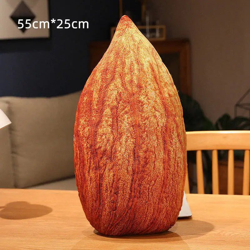 Plushie Realistic Food Nuts: Eight Varieties, 16-22" | 40-55 cm plush toy – – almond – Image 11 | Plushie Produce