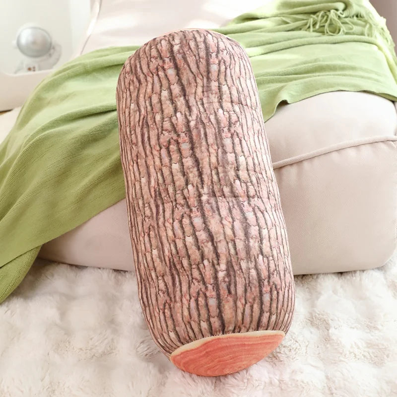 Plushie Realistic Tree Stump Plushie, Two Colors, 18-33" | 45-85 cm plush toy – – brown-45cm – Image 9 | Plushie Produce