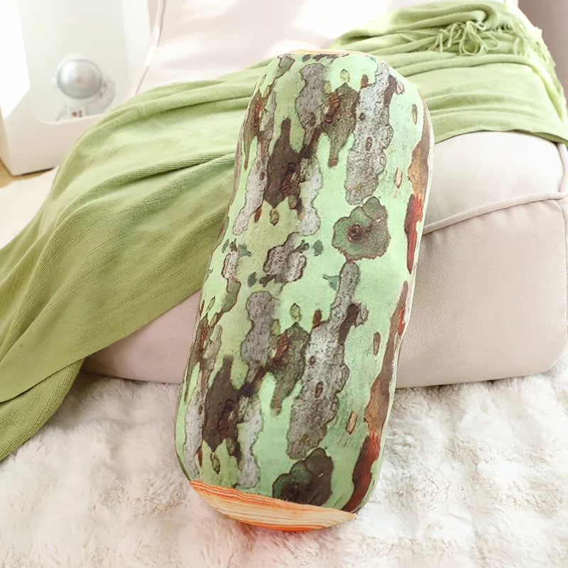 Plushie Realistic Tree Stump Plushie, Two Colors, 18-33" | 45-85 cm plush toy – – green-45cm – Image 8 | Plushie Produce