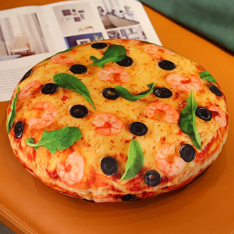 Plushie Simulation Pizza, 10 Varieties, 16-20" | 40-50 cm plush toy – – F – Image 21 | Plushie Produce