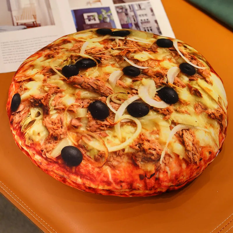 Plushie Simulation Pizza, 10 Varieties, 16-20" | 40-50 cm plush toy – – H – Image 17 | Plushie Produce