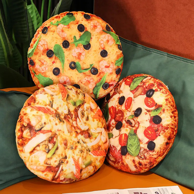 Plushie Simulation Pizza, 10 Varieties, 16-20" | 40-50 cm plush toy – – – Image 1 | Plushie Produce