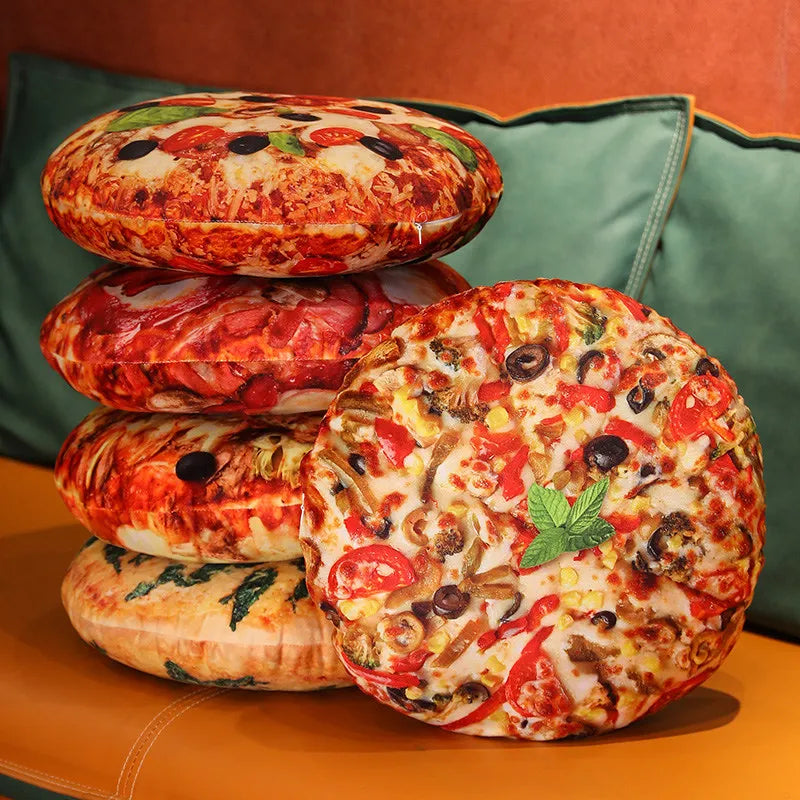 Plushie Simulation Pizza, 10 Varieties, 16-20" | 40-50 cm plush toy – – – Image 2 | Plushie Produce