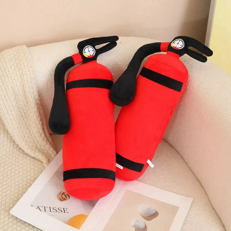 Realistic Fire Extinguisher Pillow Plushie, 19" | 49 cm plush toy – – – Image 1 | Plushie Produce