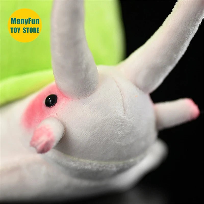 Realistic Green Land Snail Plushie, 10" | 25 cm plush toy – – – Image 6 | Plushie Produce