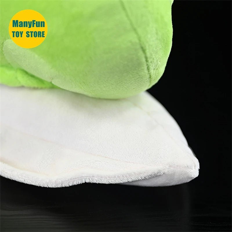 Realistic Green Land Snail Plushie, 10" | 25 cm plush toy – – – Image 7 | Plushie Produce