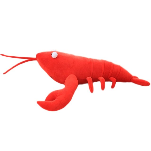 Cartoon Red Lobster Plush Toy, 12-31" | 30-80 cm plush toy – – – Image 2 | Plushie Produce