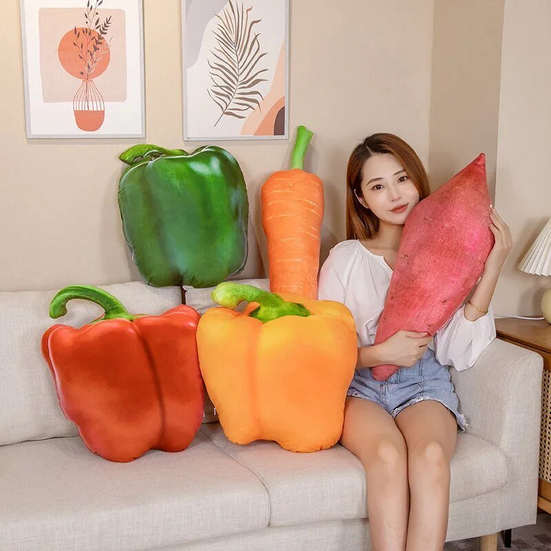 Giant Realistic Fruit & Vegetable Plushies, 12 Styles, 17-34" | 42-87cm plush toy – – – Image 17 | Plushie Produce