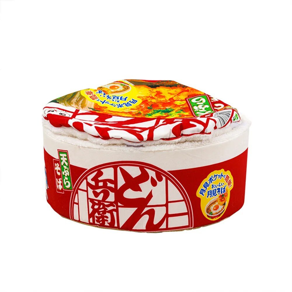 Instant Noodle Pet Bed Plushie for Pets up to 22 lbs (10 kg) plush toy – – – Image 2 | Plushie Produce