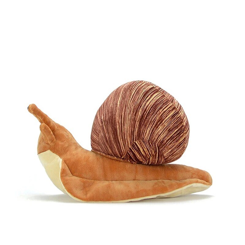 Large Realistic Land Snail Stuffed Animal, 16" | 40 cm plush toy – – – Image 4 | Plushie Produce