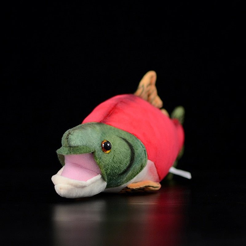Lifelike Sockeye Salmon Plush Toy – Soft & Realistic Fish Plush plush toy – – – Image 2 | Plushie Produce