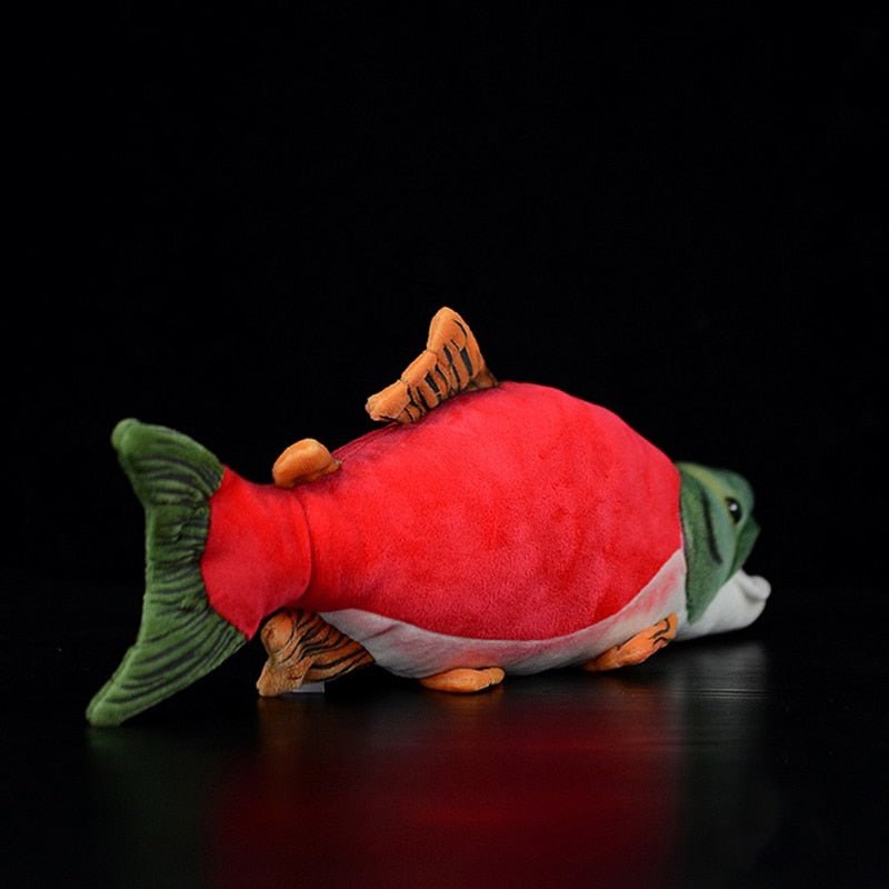 Lifelike Sockeye Salmon Plush Toy – Soft & Realistic Fish Plush plush toy – – – Image 4 | Plushie Produce